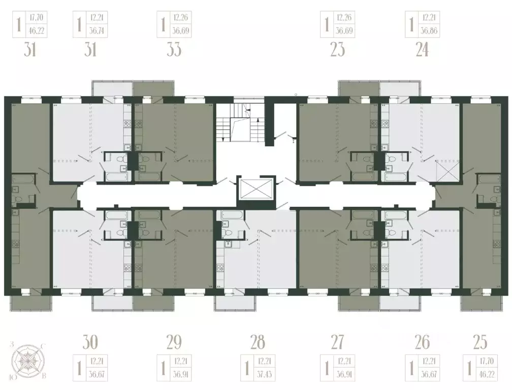 1-к кв. Иркутская область, Иркутский муниципальный округ, с. Мамоны ... - Фото 2