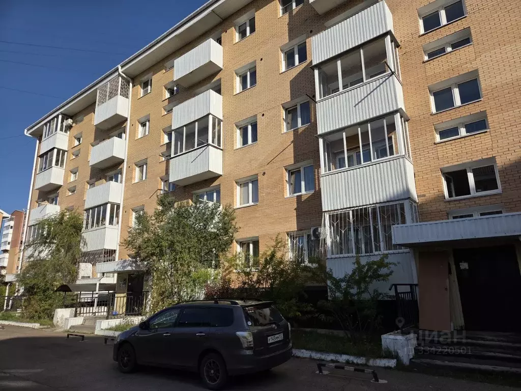 1-к кв. Бурятия, Улан-Удэ 112-й мкр, 24 (30.0 м) - Фото 1