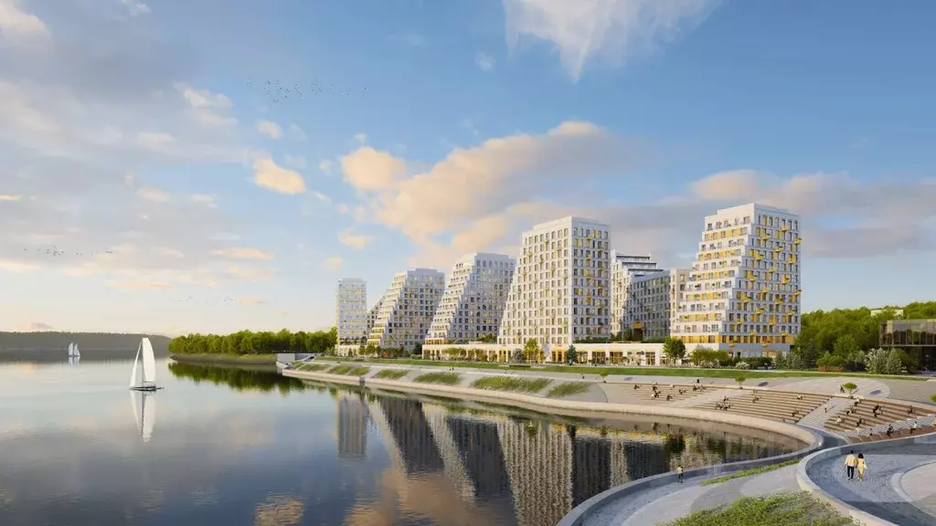 1-к кв. Нижегородская область, Нижний Новгород Глоракс Премиум Гребной ... - Фото 1