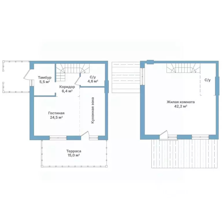Таунхаус в Новосибирская область, Мошковский район, пос. Октябрьский, ... - Фото 1