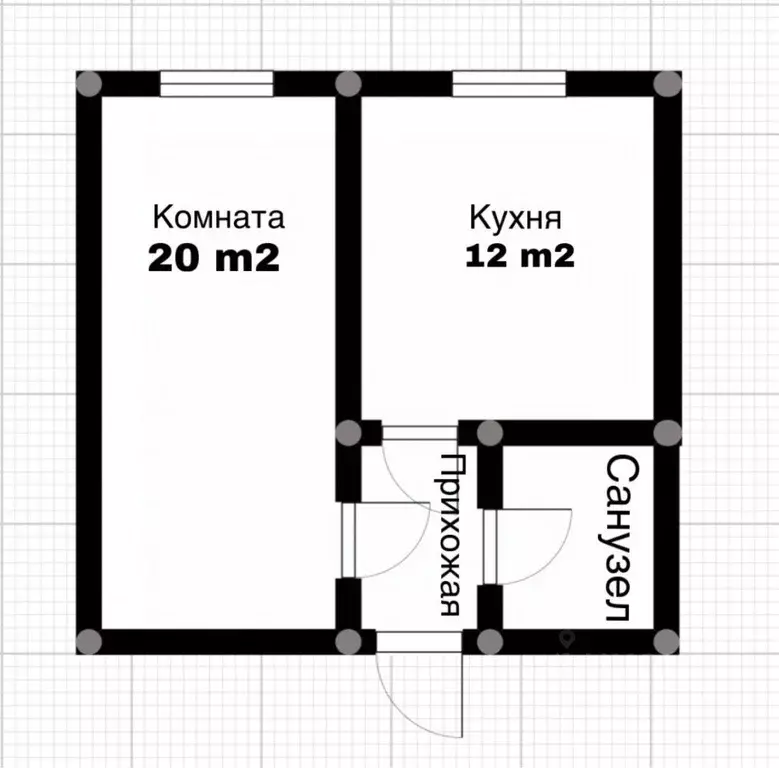 1-к кв. Кабардино-Балкария, Нальчик ул. Солнечная, 8к1 (40.0 м) - Фото 1