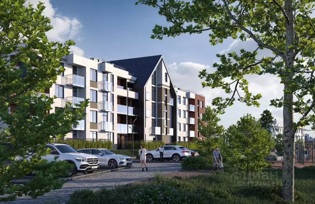 2-к кв. Калининградская область, Гурьевский муниципальный округ, пос. ... - Фото 2