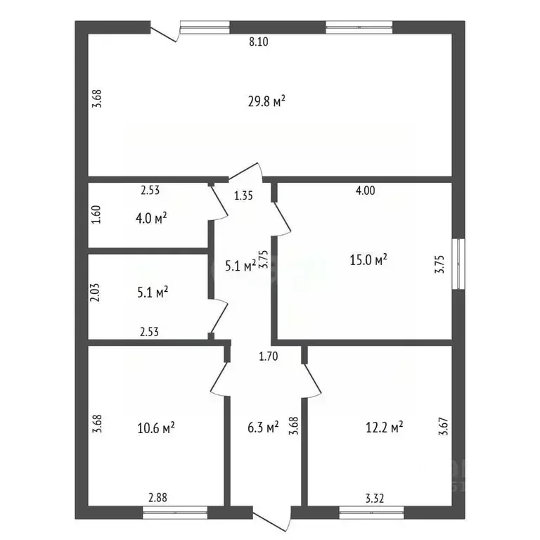Дом в Ростовская область, Батайск Труд ДНТ, 15-я линия (92 м) - Фото 2