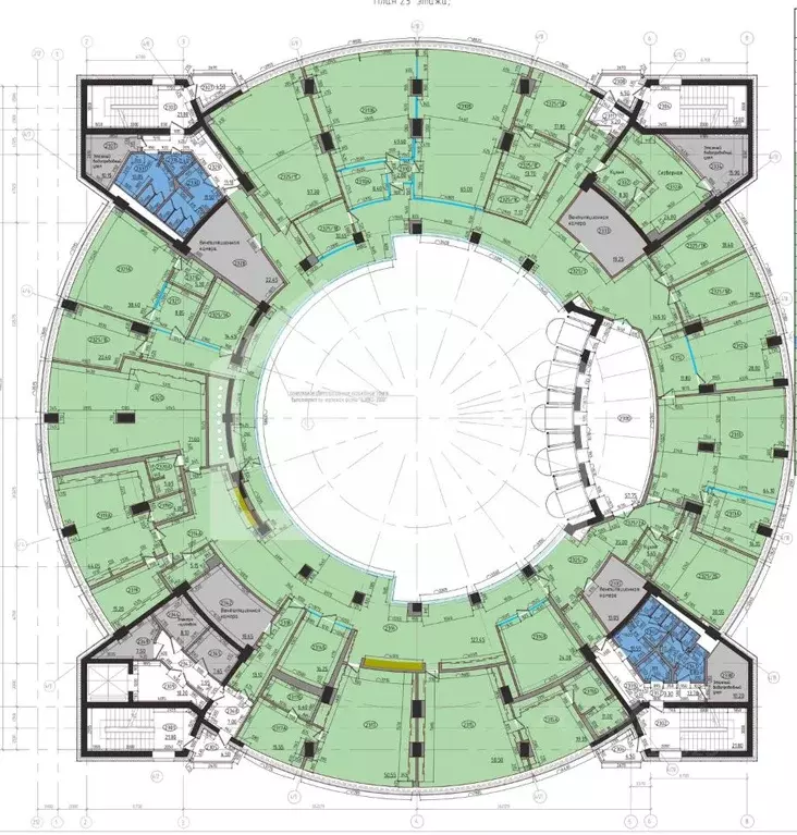 Помещение свободного назначения в Москва Тестовская ул., 10 (1877 м) - Фото 2