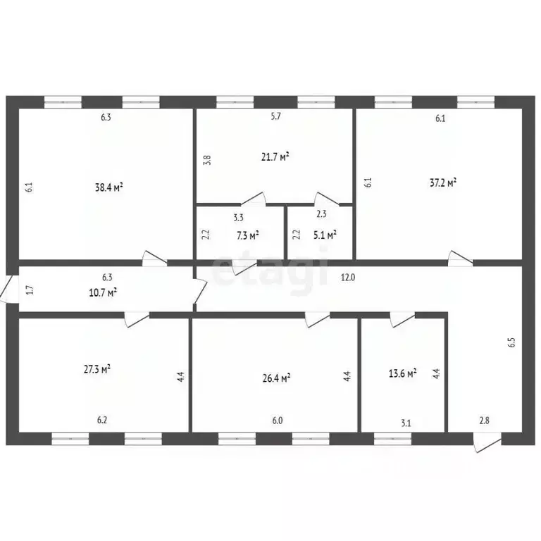 Офис в Мордовия, Темников ул. Ленина, 49 (223 м) - Фото 2