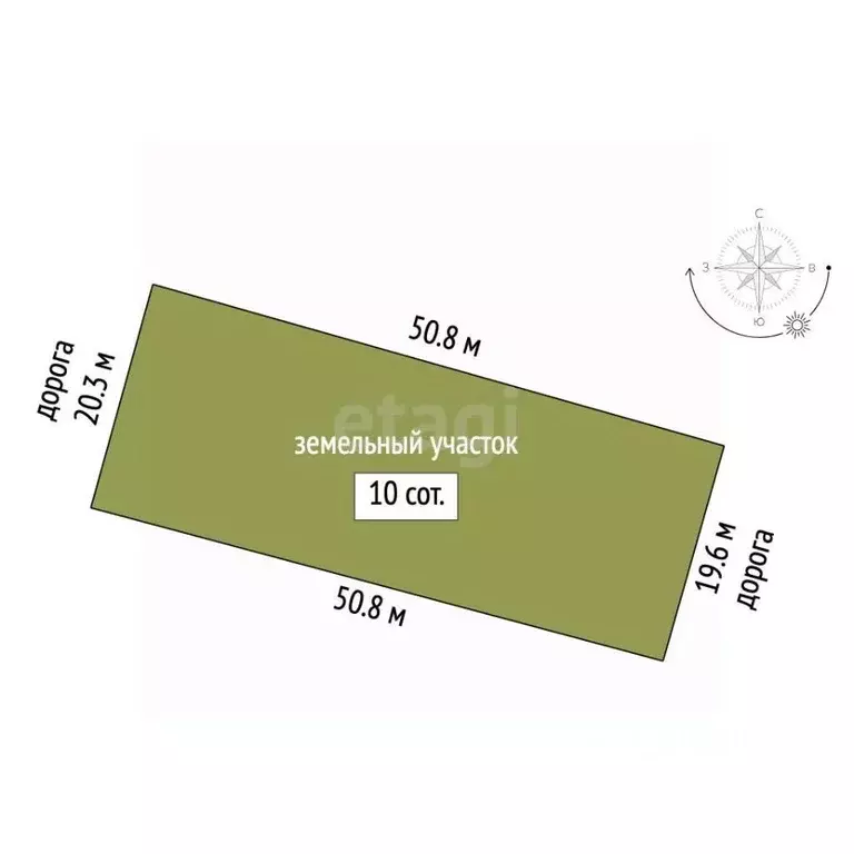 Участок в Татарстан, Тукаевский район, Семекеевское с/пос, ... - Фото 1