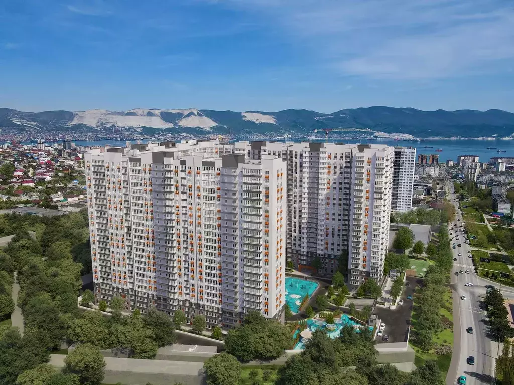 2-к. квартира, 58,5 м, 8/24 эт. - Фото 1