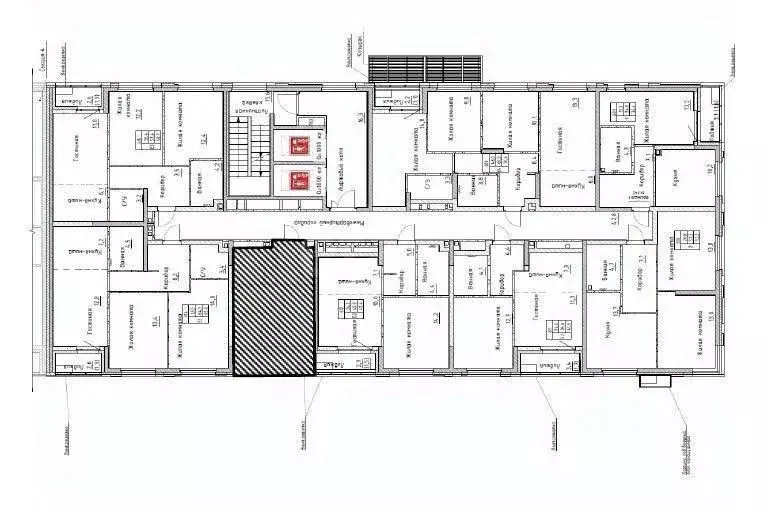 Студия Пермский край, Пермь Подлесная ул., 55А (24.9 м) - Фото 2