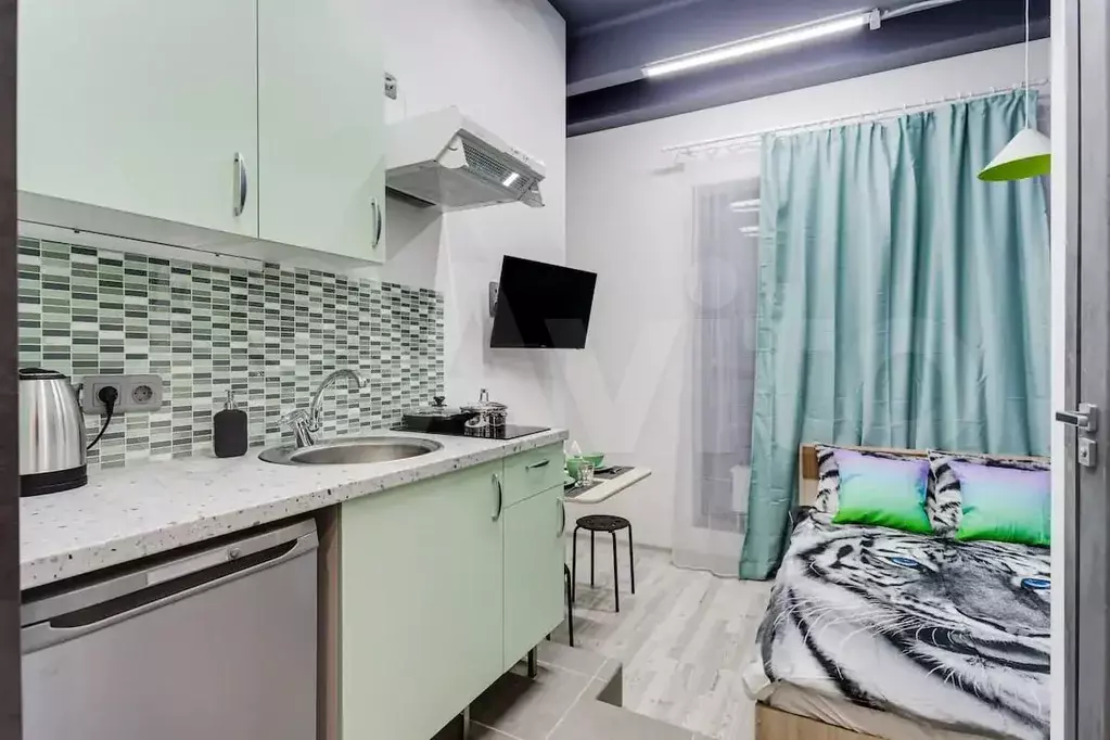 Квартира-студия, 15 м, 8/9 эт. - Фото 1