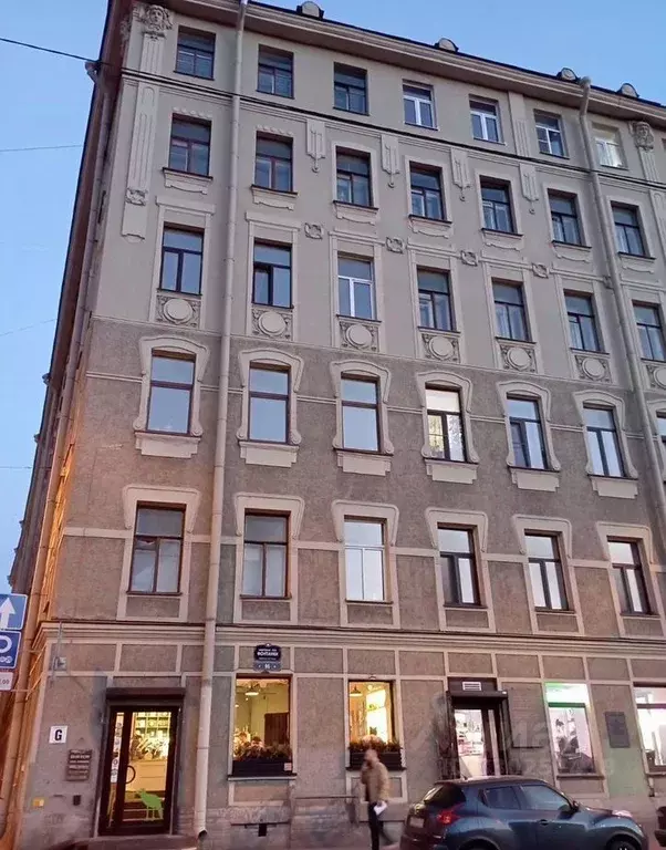 2-к кв. Санкт-Петербург наб. Реки Фонтанки, 96 (51.0 м) - Фото 1