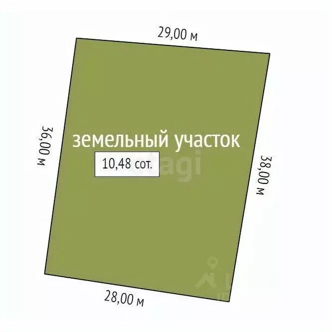 Участок в Амурская область, Благовещенск Октябрьская ул., 47 (10.48 ... - Фото 2