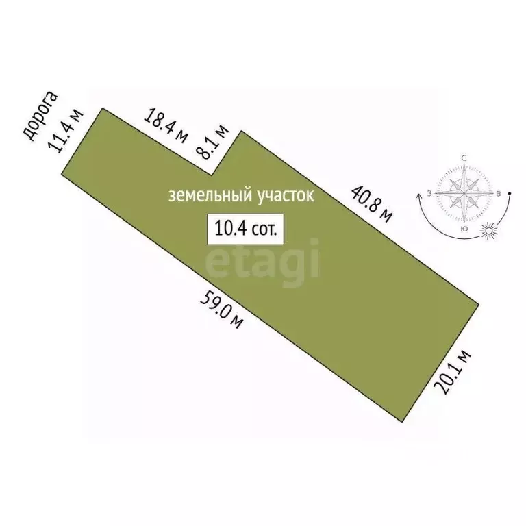 Участок в Башкортостан, Бирск городское поселение, с. Пономаревка ул. ... - Фото 1