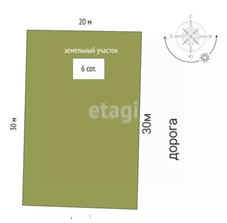 Участок в Ростовская область, Аксайский район, Щепкинское с/пос, пос. ... - Фото 2