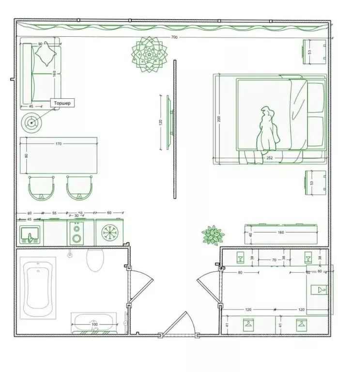 1-к кв. Москва Волоколамское ш., 71/22к3 (34.0 м) - Фото 2