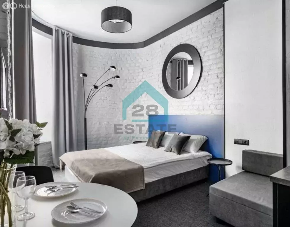 Квартира-студия: Санкт-Петербург, Лермонтовский проспект, 50 (12.5 м) - Фото 1