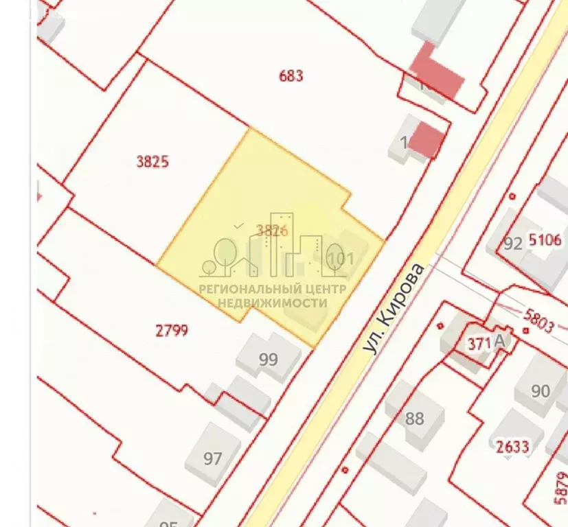 Участок в Хомутово, улица Кирова, 101 (33 м) - Фото 2