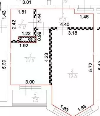 1-комнатная квартира: Мурино, ЖК Тридевяткино Царство, 11 (40.2 м) - Фото 1