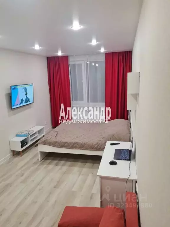 1-к кв. Ленинградская область, Мурино Всеволожский район, просп. ... - Фото 1