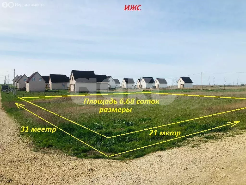 Участок в станица Тамань, Рыбацкая улица (6.68 м) - Фото 0