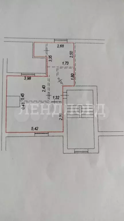 2-к. квартира, 39 м, 4/4 эт. - Фото 0