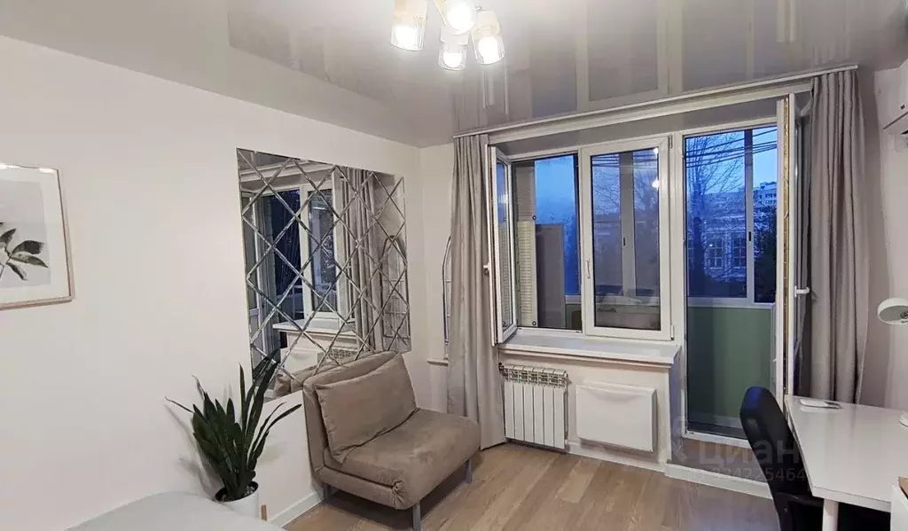 1-к кв. Москва просп. Андропова, 17к1 (22.7 м) - Фото 1
