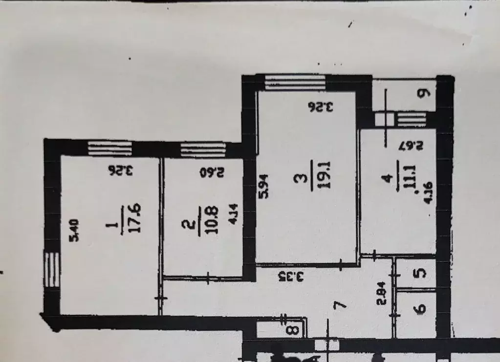 3-к кв. Ленинградская область, Всеволожск Бибиковская ул., 17 (77.0 м) - Фото 1