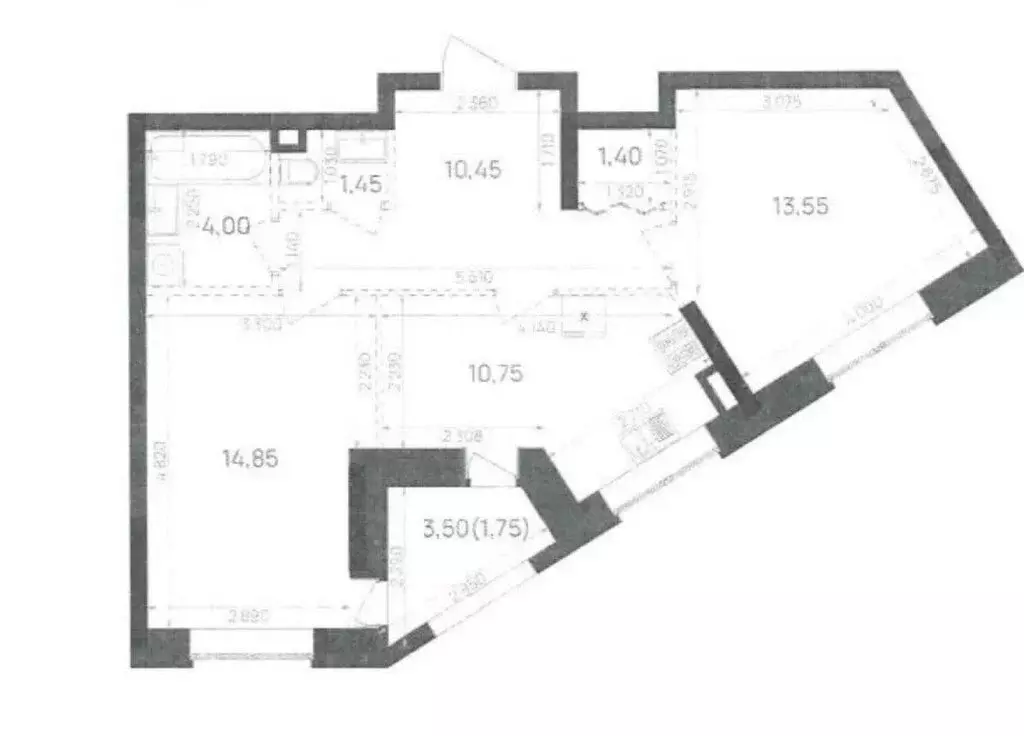 2-комнатная квартира: Казань, Краснококшайская улица, 60 (56.8 м) - Фото 1