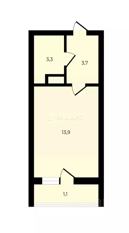 Студия Ленинградская область, Кудрово г. Всеволожский район, Заневское ... - Фото 2