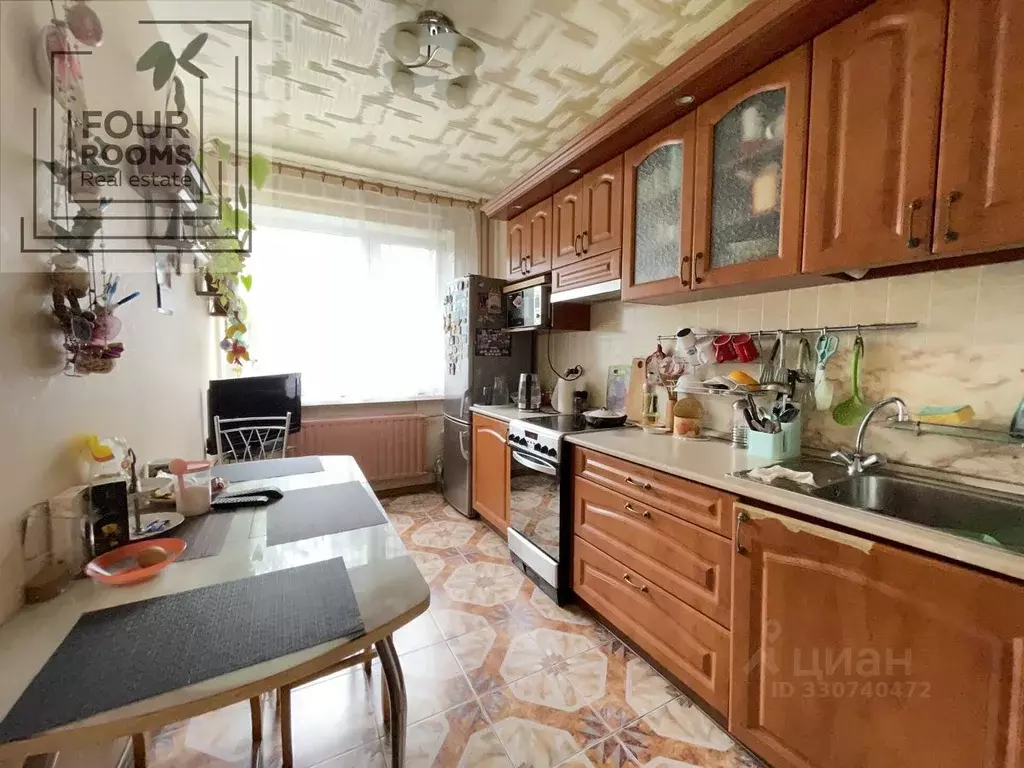 3-к кв. Санкт-Петербург ул. Кораблестроителей, 42К1 (70.0 м) - Фото 1