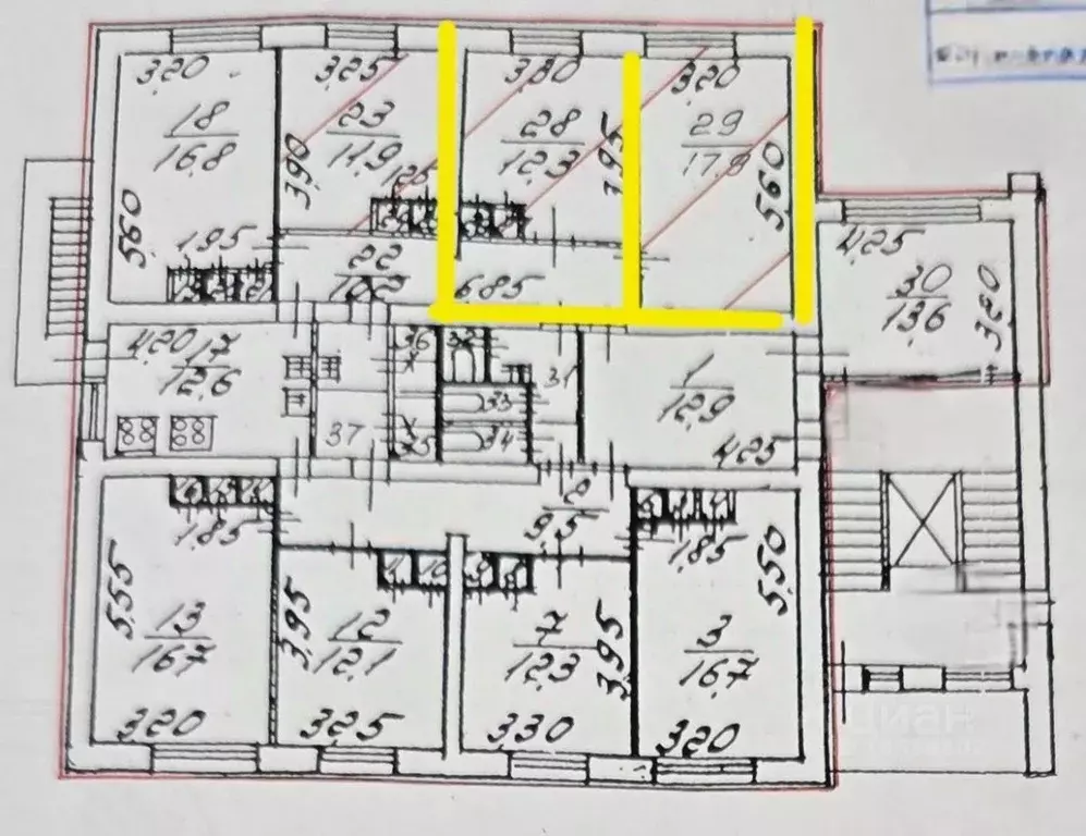 Комната Санкт-Петербург ул. Беринга, 32К3 (12.3 м) - Фото 2