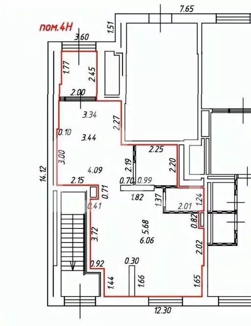 Торговая площадь в Москва ул. Академика Скрябина, 3/1к1 (58 м) - Фото 2