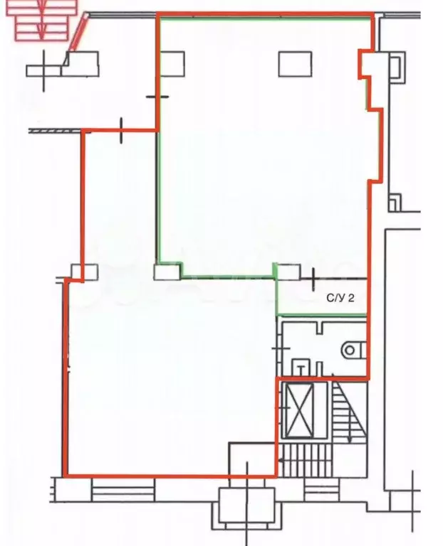 Помещение свободного назначения в Москва Бутырская ул., 7 (91 м) - Фото 2