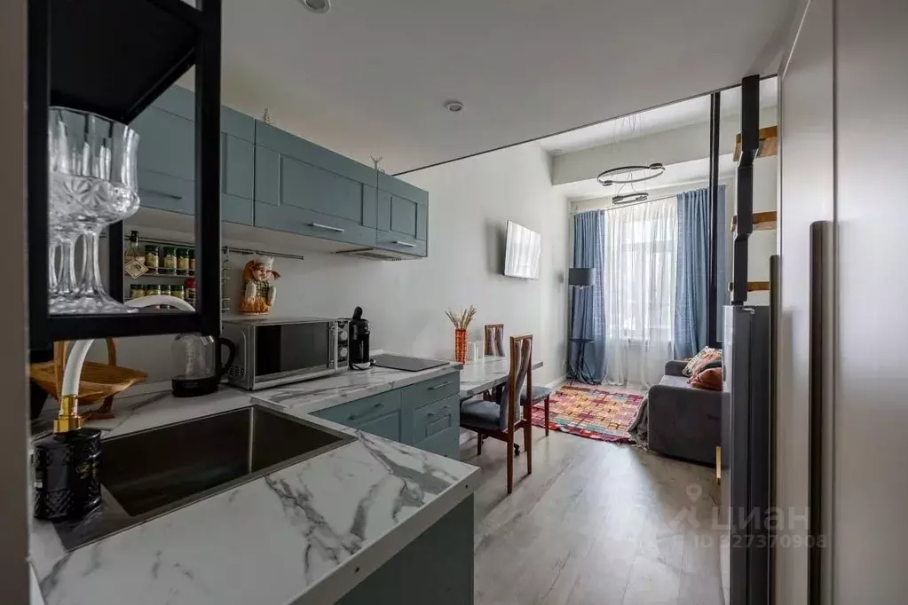 Студия Москва Бауманская ул., 35/1 (25.0 м) - Фото 2