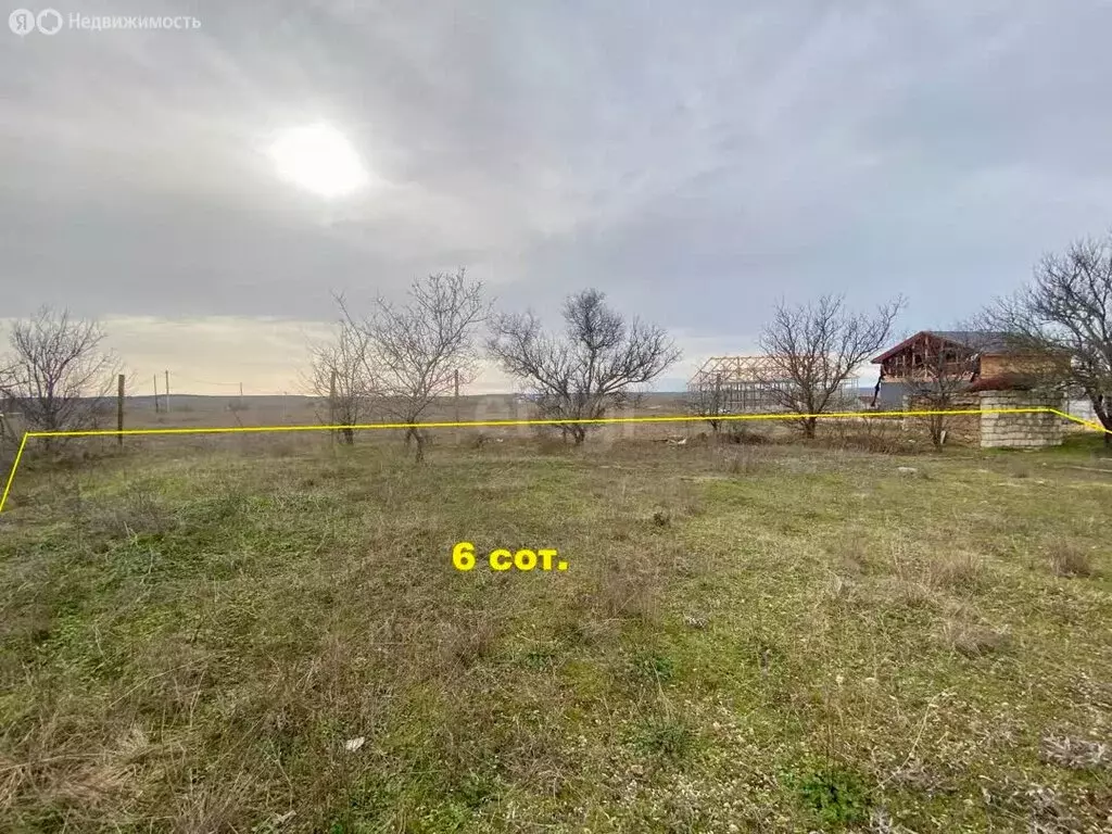 Участок в Бахчисарайский район, Ароматненское сельское поселение (6 м) - Фото 1