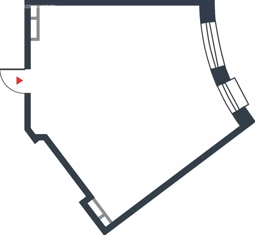 Офис (44.8 м) - Фото 2