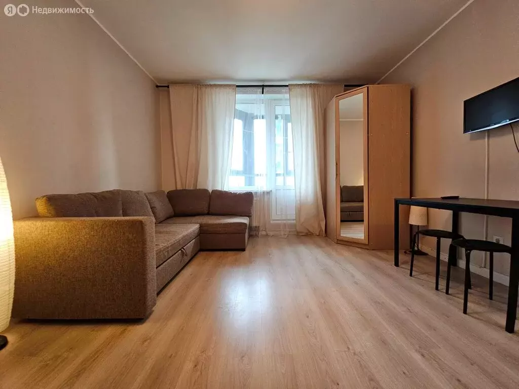 Квартира-студия: Санкт-Петербург, Русановская улица, 19к3 (28 м) - Фото 1