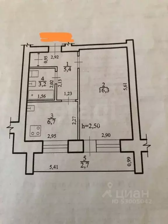 1-к кв. Забайкальский край, Чита ул. Кастринская, 6 (31.6 м) - Фото 2