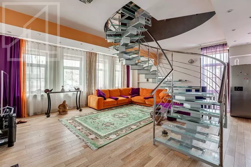 3-к кв. Москва пер. Лялин, 19К1 (123.0 м) - Фото 1