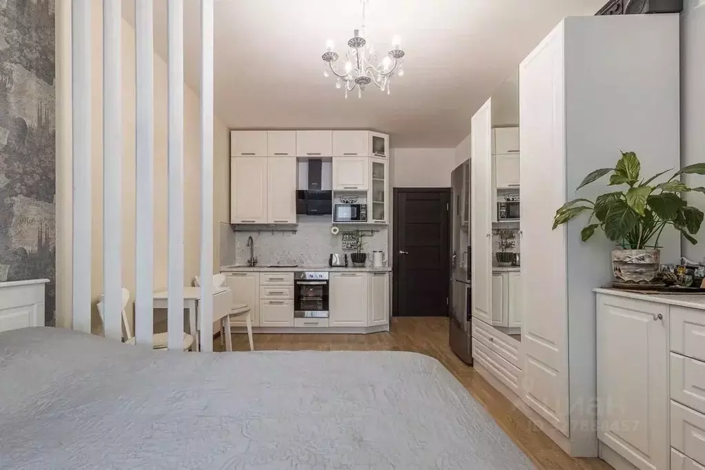 Студия Ленинградская область, Мурино Всеволожский район, бул. ... - Фото 2