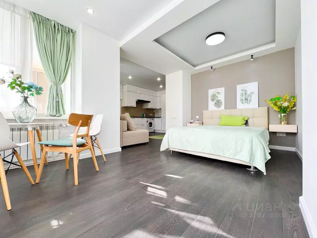 Студия Иркутская область, Иркутск ул. Полины Осипенко, 13 (29.0 м) - Фото 1