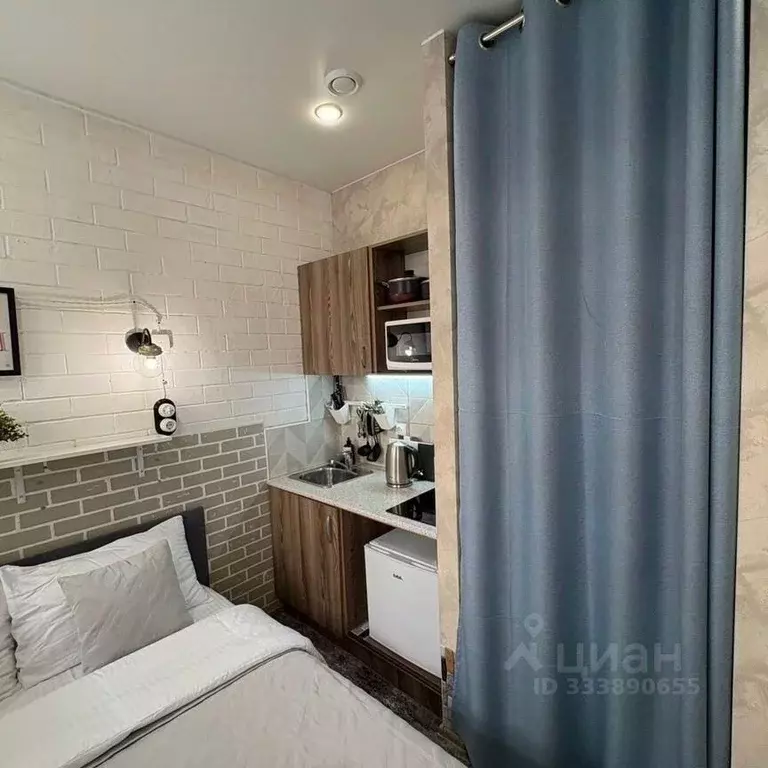 Студия Санкт-Петербург Кронверкская ул., 4 (16.0 м) - Фото 1