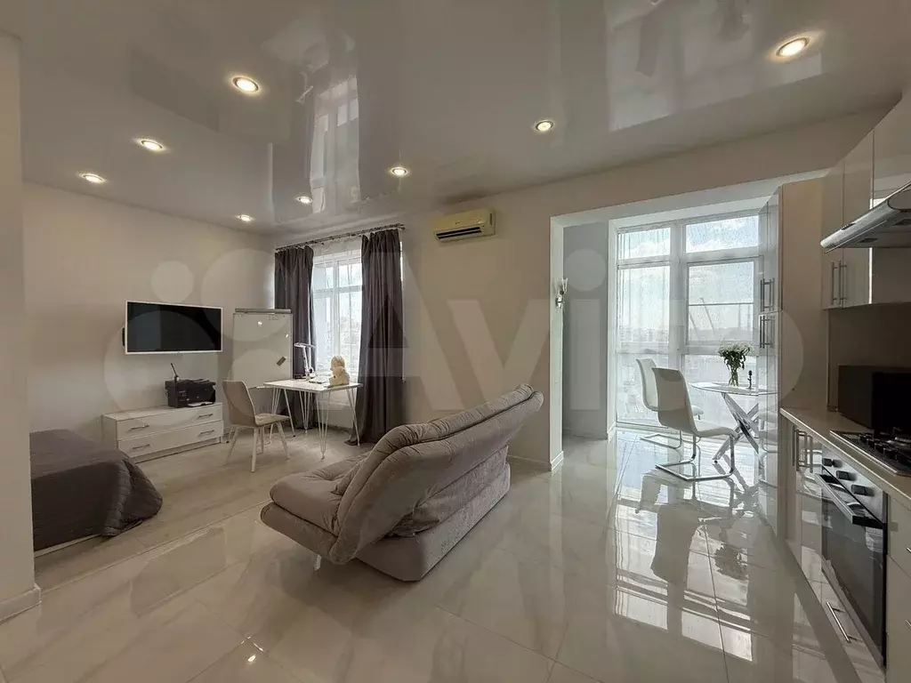 Квартира-студия, 50 м, 6/6 эт. - Фото 1