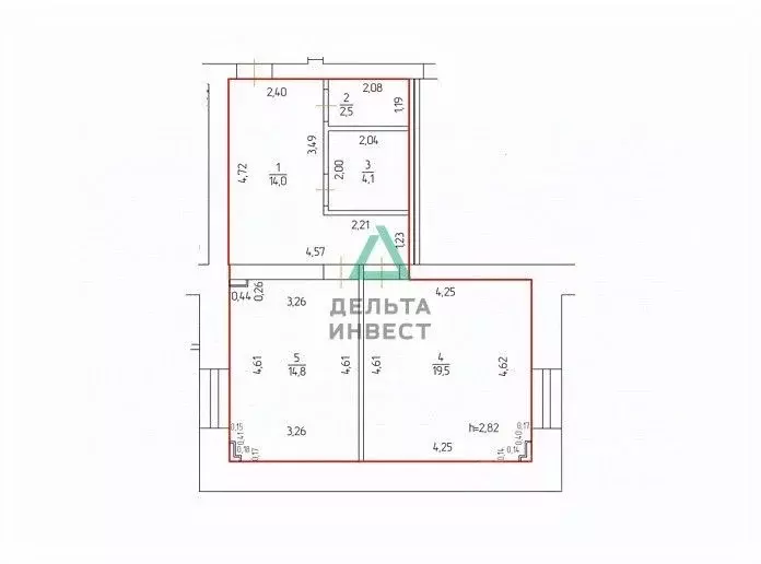 2-к кв. Башкортостан, Уфа ул. Пархоменко, 71/1 (54.9 м) - Фото 2