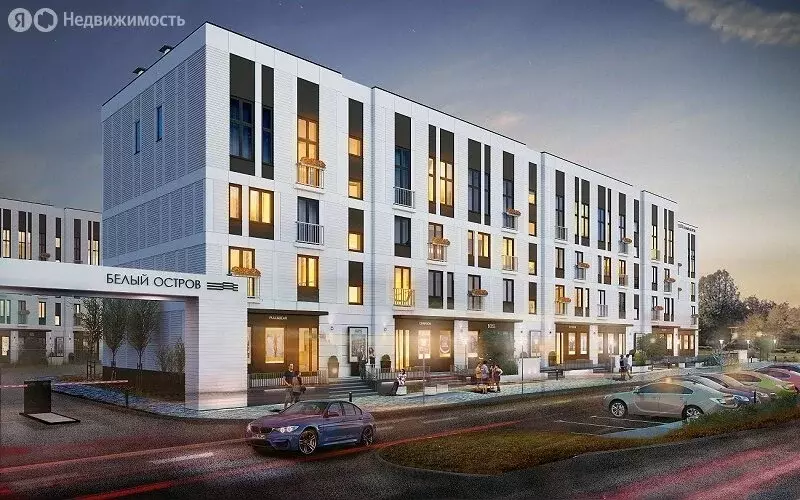 3-комнатная квартира: Пригородный, жилой комплекс Белый Остров (87.31 ... - Фото 2