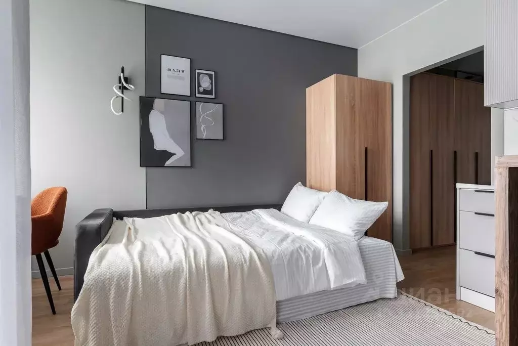 Студия Санкт-Петербург ул. Среднерогатская, 11к2 (25.0 м) - Фото 2
