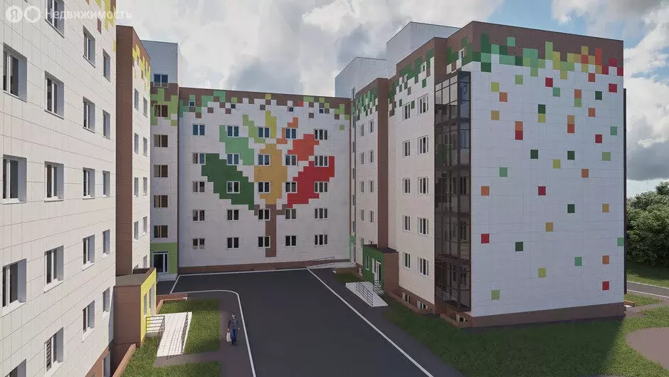 Квартира-студия: посёлок городского типа Икша, Садовая улица, 11 (29.8 ... - Фото 1