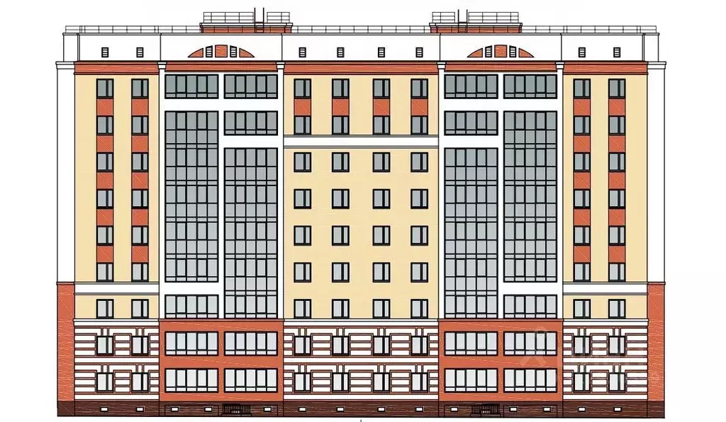 4-к кв. Омская область, Омск ул. А.Н. Кабанова, 2 (82.1 м) - Фото 0