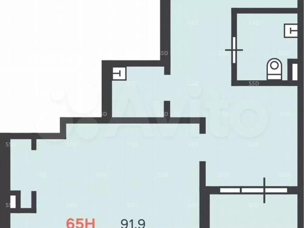 Продам помещение свободного назначения, 91.9 м - Фото 1
