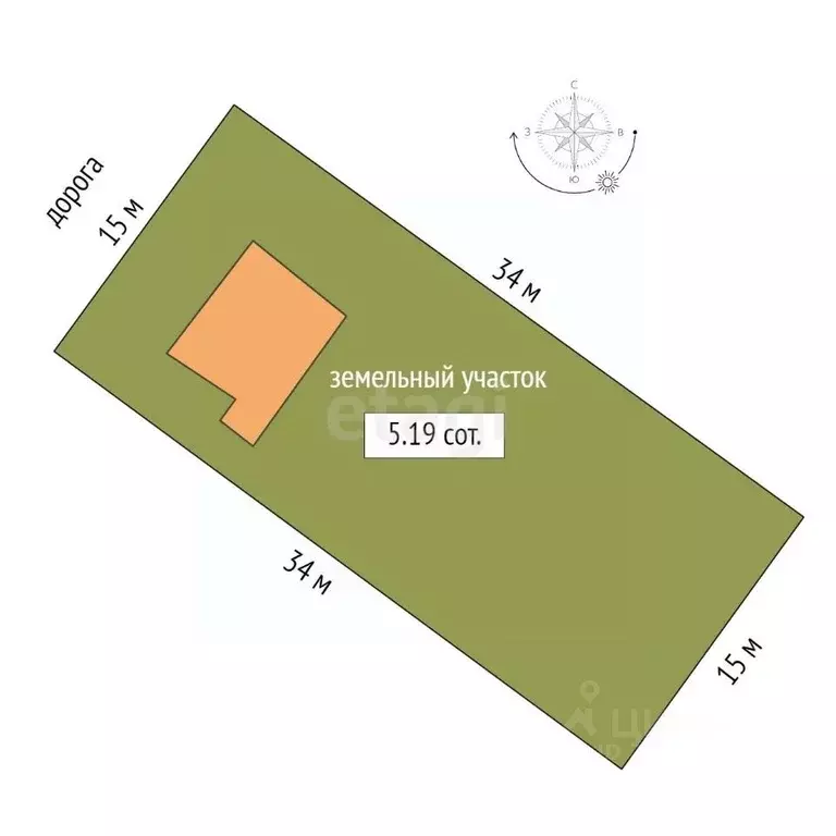 Дом в Севастополь ул. Загордянского, 37 (150 м) - Фото 1