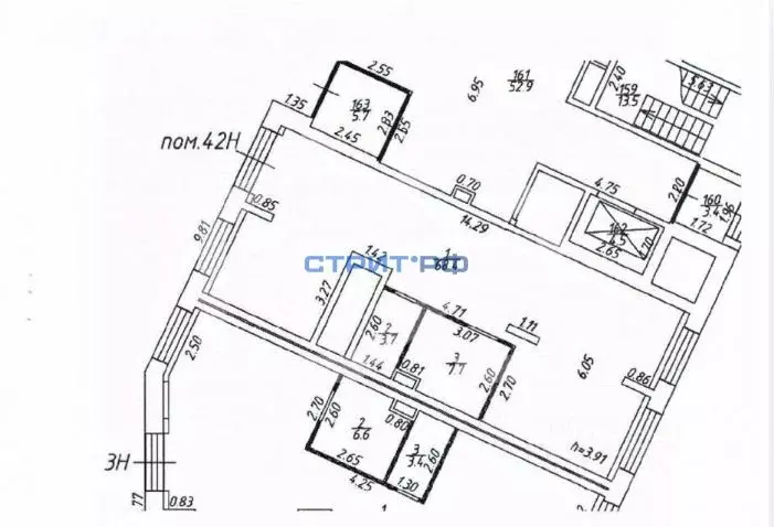 Помещение свободного назначения в Москва Измайловский проезд, 5А (80 ... - Фото 2